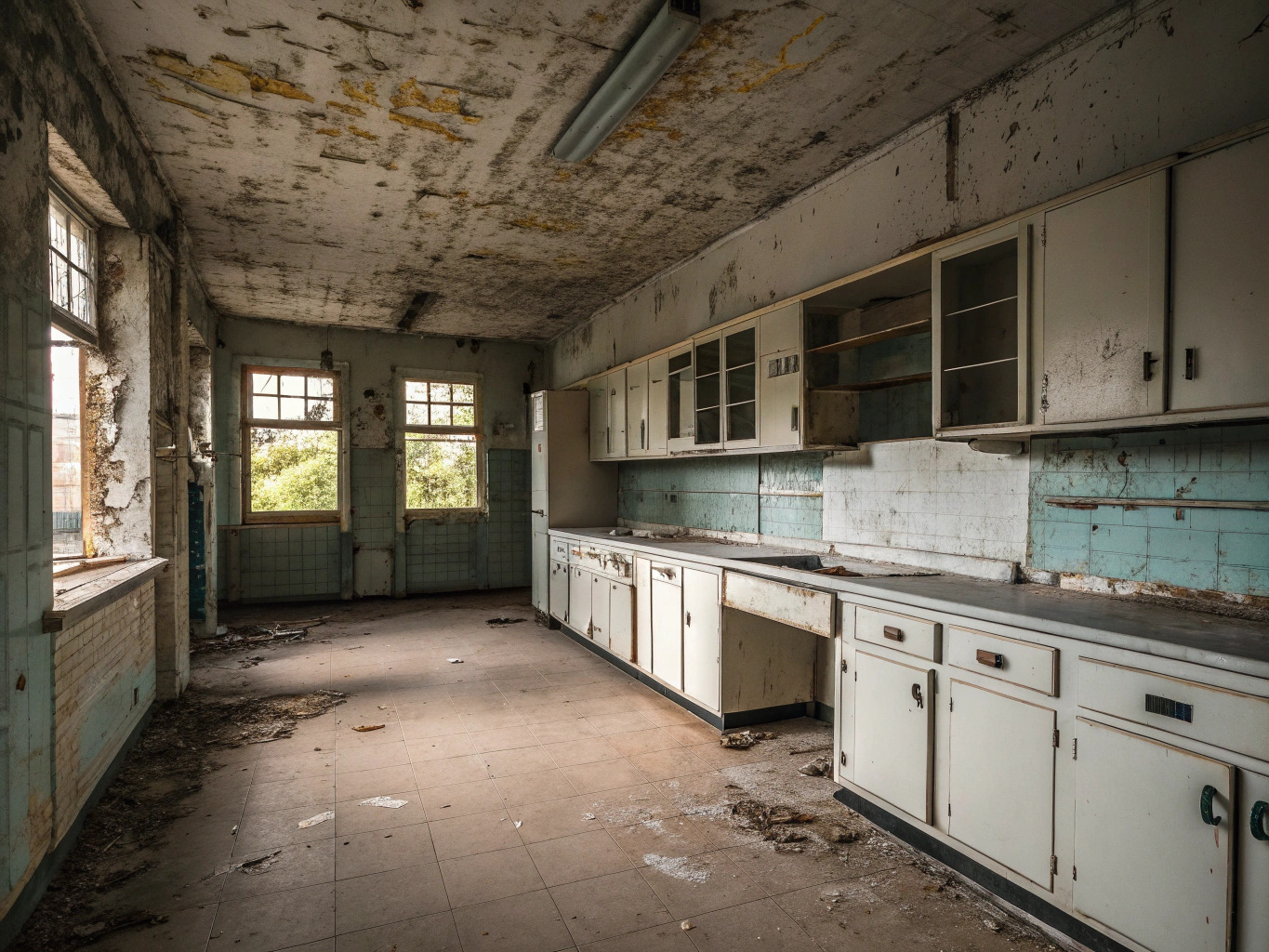 قبل - المطبخ