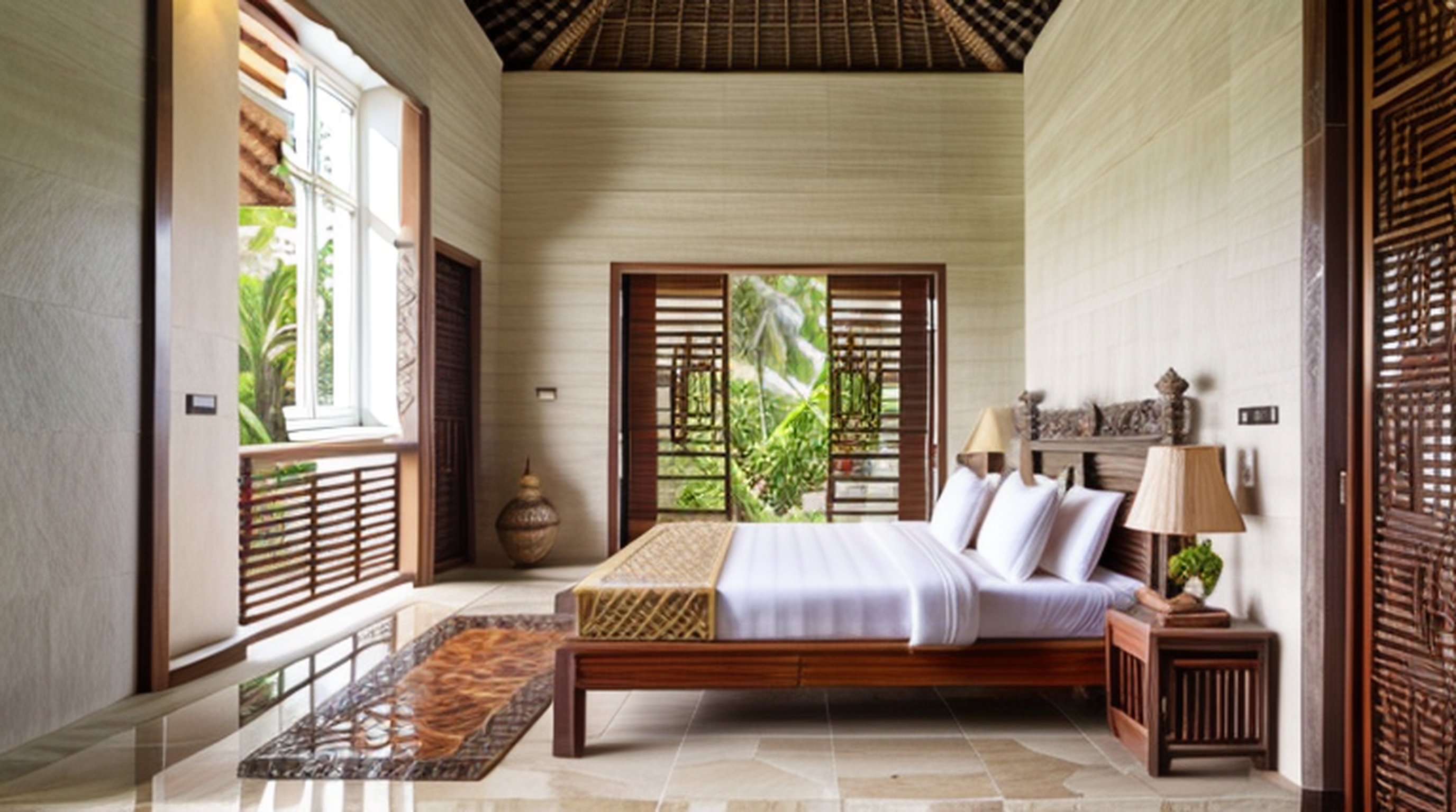 بعد - غرفة المعيشة